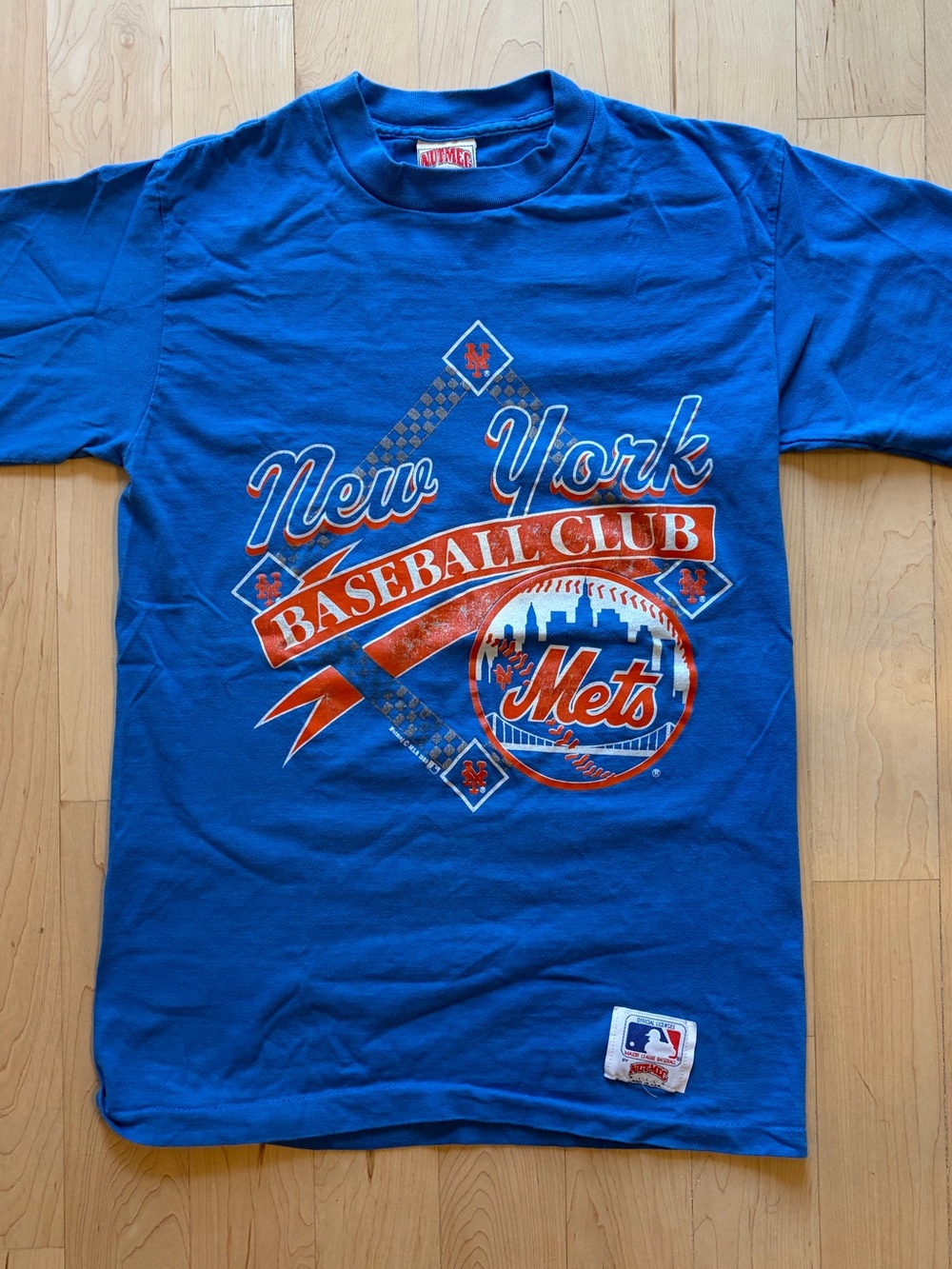 New York Mets Baseball 1981 Vintage Single Stitch tshirt